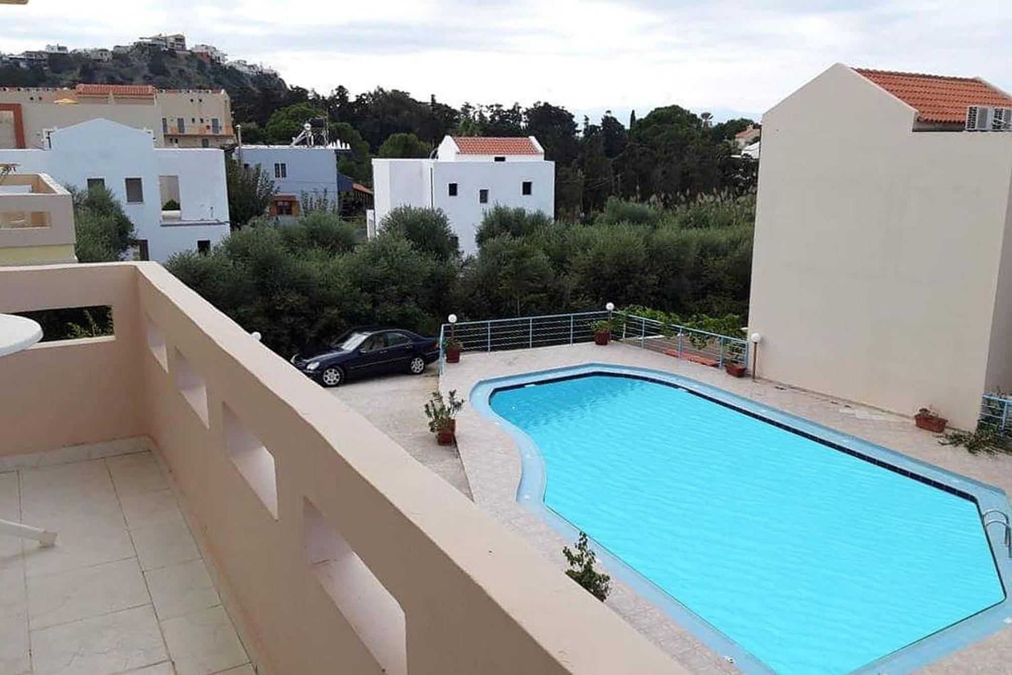 Litinas Apartments With Pool Agia Marina Eksteriør bilde