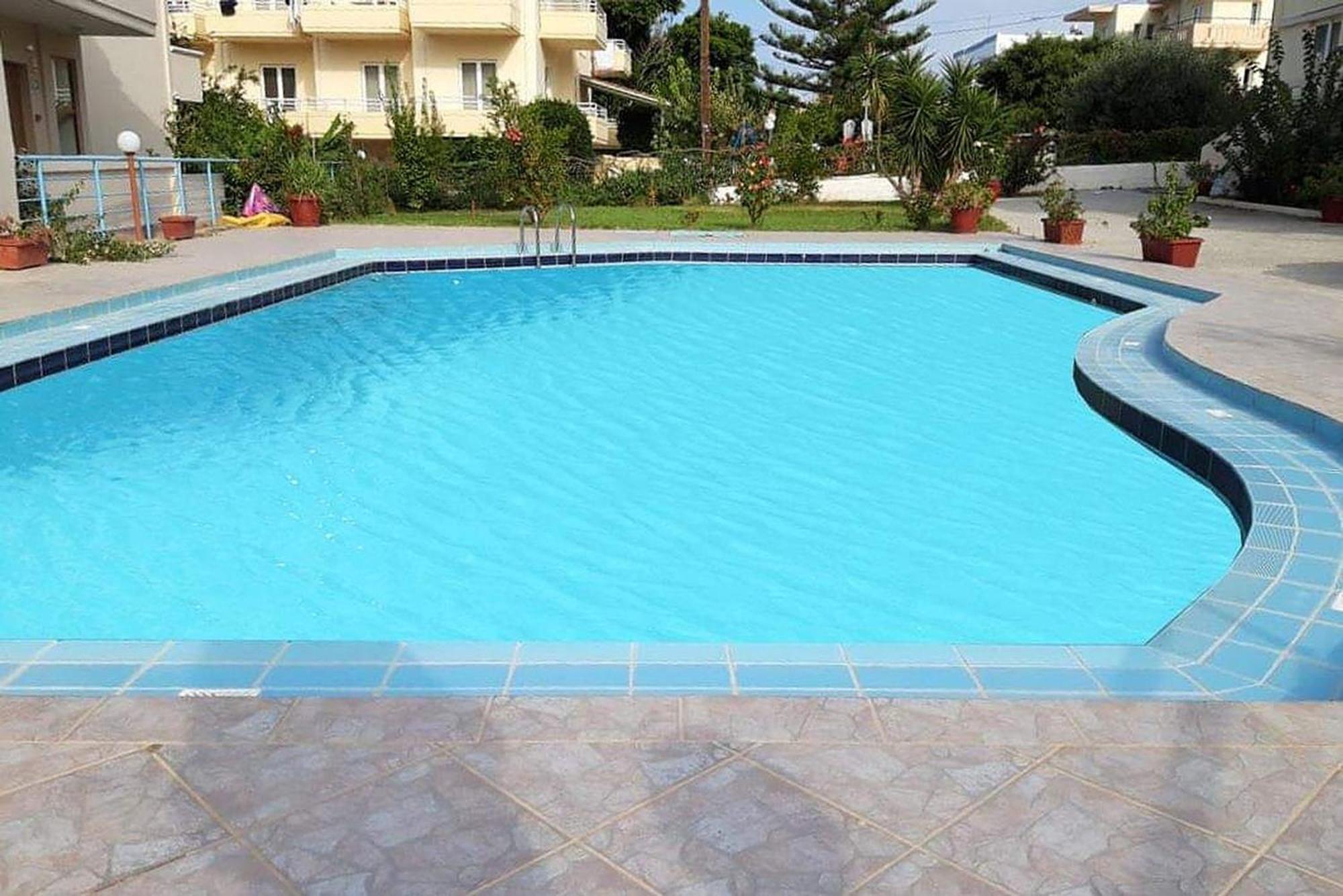 Litinas Apartments With Pool Agia Marina Eksteriør bilde