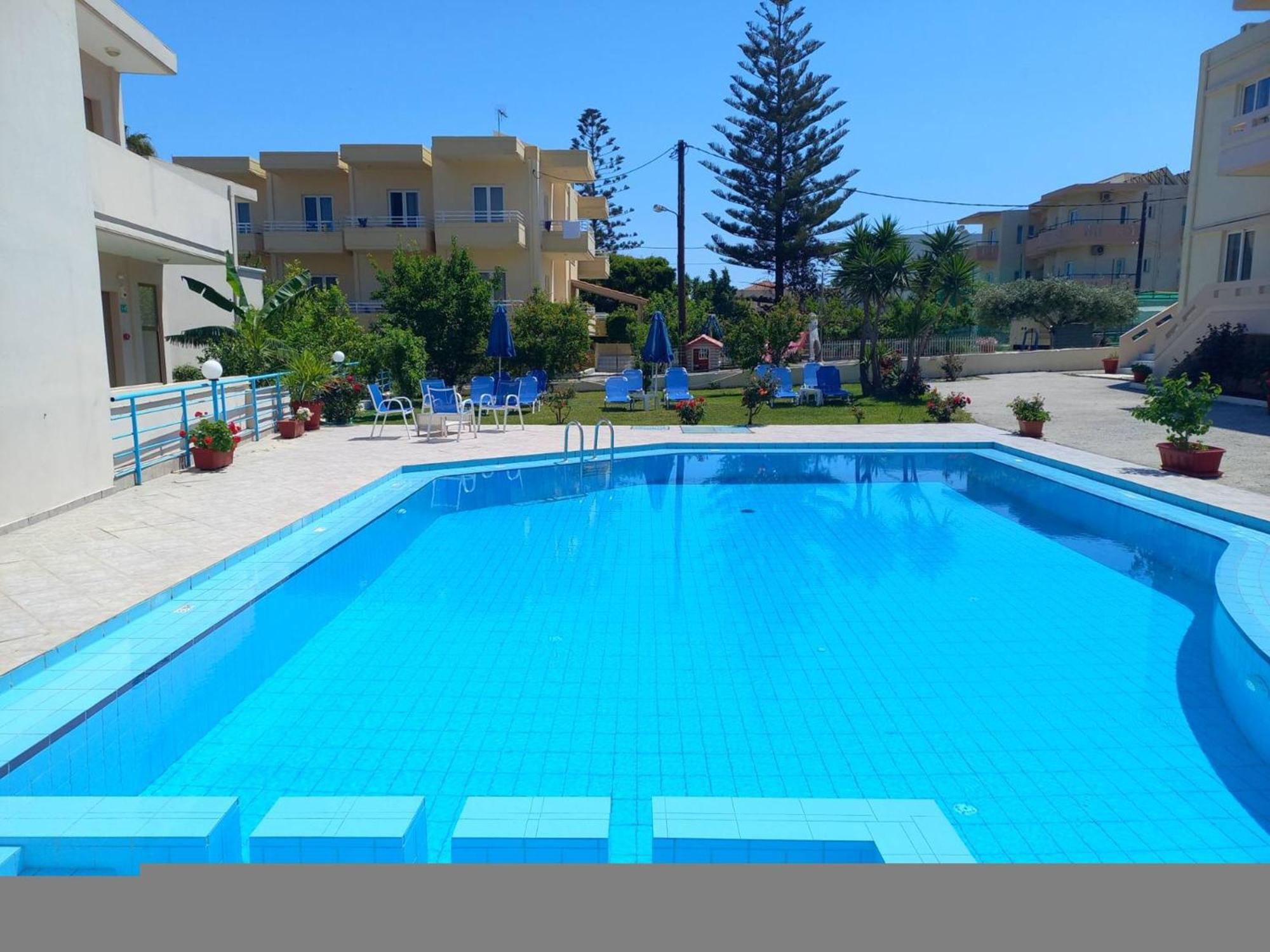 Litinas Apartments With Pool Agia Marina Eksteriør bilde
